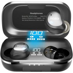 TOZO hovedtelefoner sort nc9 pro max 2T82HZ68
