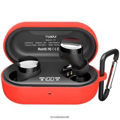 TOZO tilbehør rød t12 beskyttende silikone etui 2T82HZ138